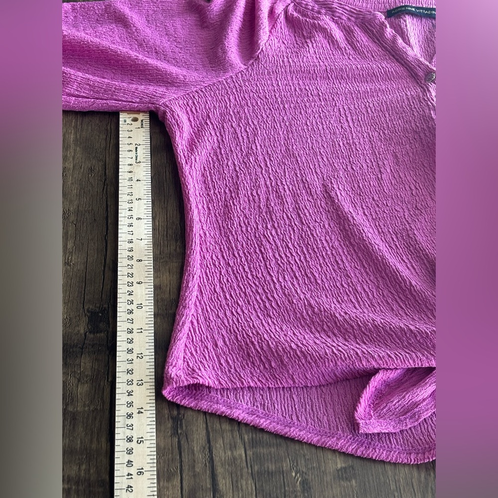 Adrienne Vittadini Vibrant Knit in Pink - Picture 10 of 12